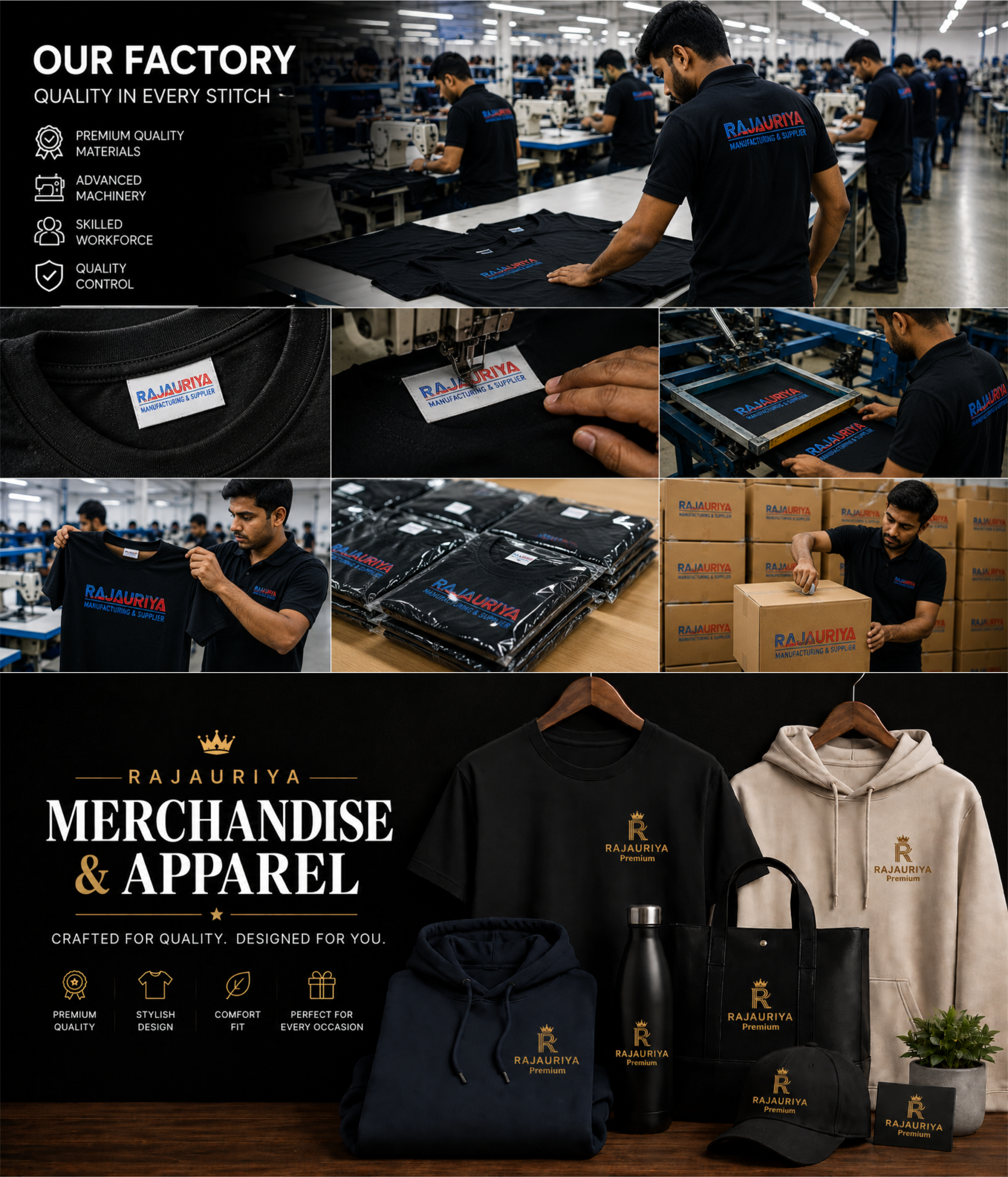 Custom T-Shirt Manufacturing